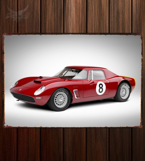 Металлическая табличка Iso Rivolta Daytona Металлическая табличка Iso Rivolta Daytona